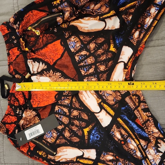 Yelete Women's Multicolor Patterned Leggings Size L! New With Tags! - Picture 8 of 9